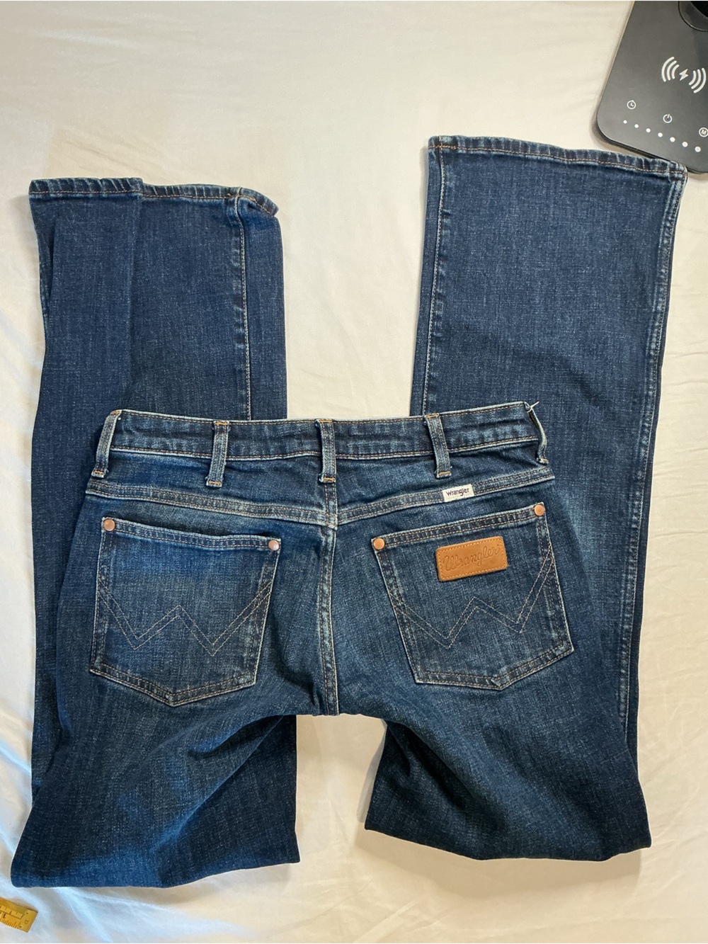 Wrangler Men's Medium Blue Bootcut Jeans